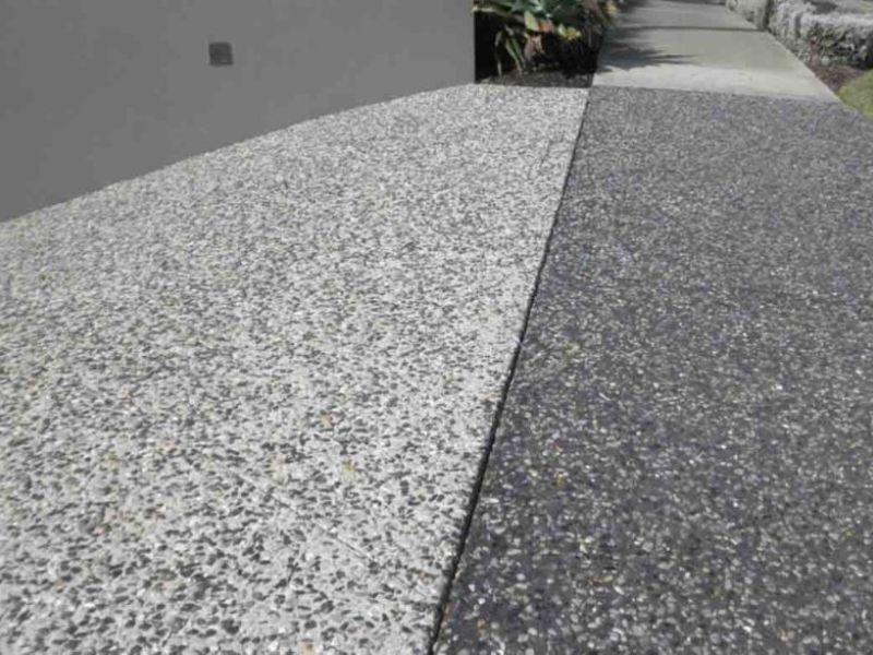 Smooth Washed Aggregate Finish Providing a Clean and Modern Driveway Look