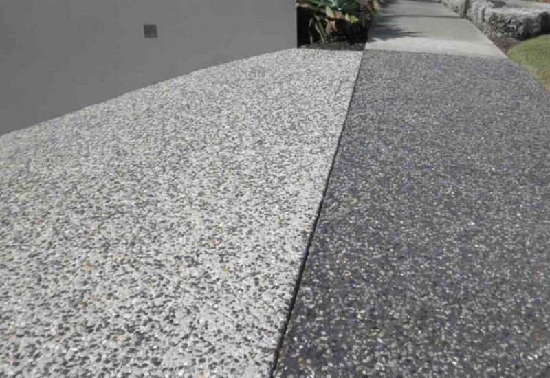Smooth Washed Aggregate Finish Providing a Clean and Modern Driveway Look