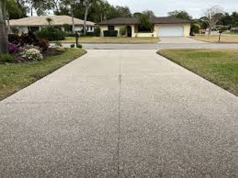 Exposed Aggregate Driveways Offering a Decorative and Textured Look